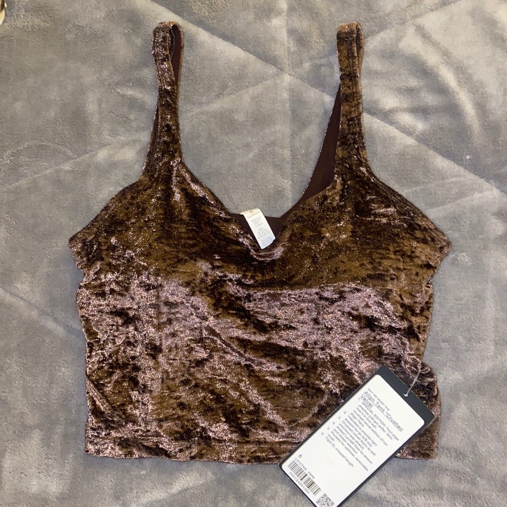 lululemon align tank crushed velvet French press